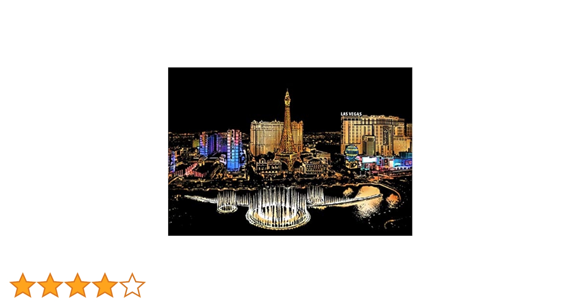 本日限定値下げ8,000円★　スクラッチアート　　NEW YORK　完成品 本日限定値下げ8,000円☆ スクラッチアート NEW YORK 完成品